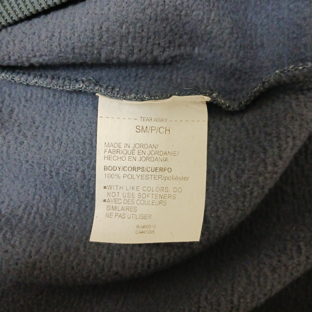 Under Armour Sweater  Mens Sweater Fleece Pullover Storm Golf 1/4 Zip Navy Sz SM - Picture 10 of 11
